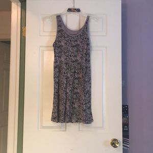 Black and Gray marvel patterned dress